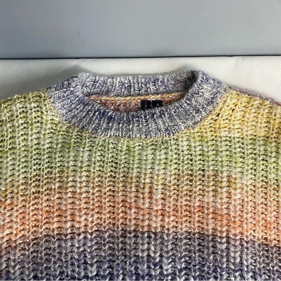 Multicolor Knit Women's Sweater - Picture 5 of 13